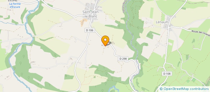 localisation de l'entreprise GAEC DE TREIZE VIEILLES à TERRES DE DRUANCE
