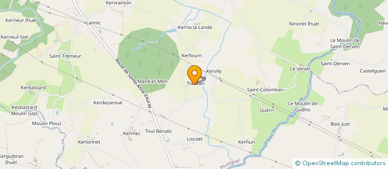 localisation de l'entreprise GAEC DE TREMELIN à CAMORS