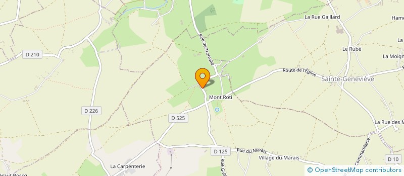 localisation de l'entreprise GAEC DE TRONVILLE à VALCANVILLE