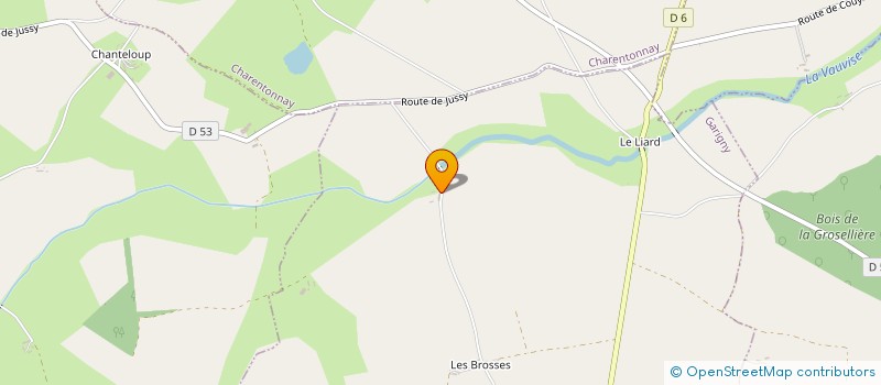 localisation de l'entreprise GAEC DE TURCY  GARIGNY