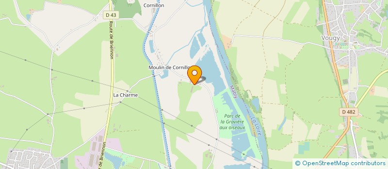 localisation de l'entreprise GAEC DE VACHEVAL. LES ECURIES DU CONNEMARA DANSANT  MABLY