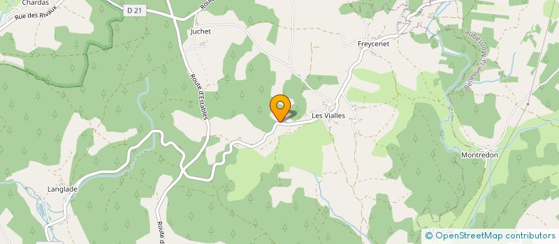 localisation de l'entreprise GAEC DE VALAUR à CEAUX-D'ALLEGRE