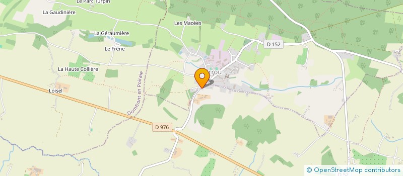 localisation de l'entreprise GAEC DE VALVIN à JUVIGNY VAL D'ANDAINE
