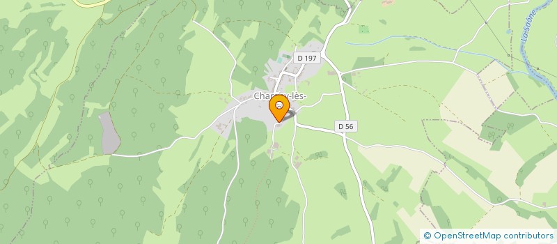 localisation de l'entreprise GAEC DE VAROILLE à CHARGEY-LES-PORT