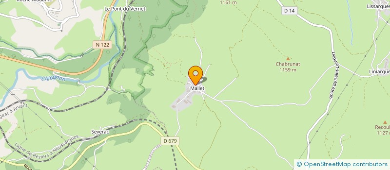 localisation de l'entreprise GAEC DE VAZEILLE à PEYRUSSE