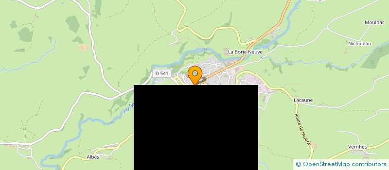 localisation de l'entreprise GAEC DE VENZAC à ARGENCES EN AUBRAC