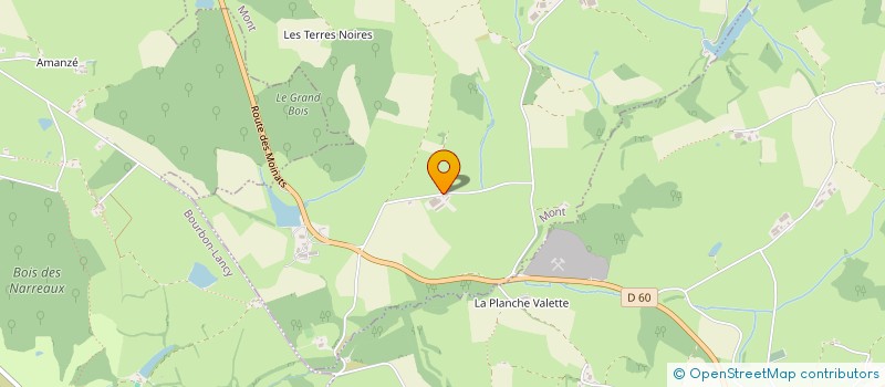 localisation de l'entreprise GAEC DE VEZENOT  MONT