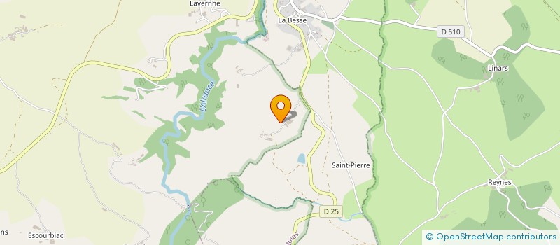 localisation de l'entreprise GAEC DE VIOLOMBAS à LESTRADE-ET-THOUELS