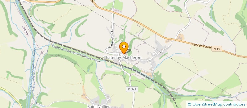 localisation de l'entreprise GAEC DE VIRAS à CHATENAY-MACHERON