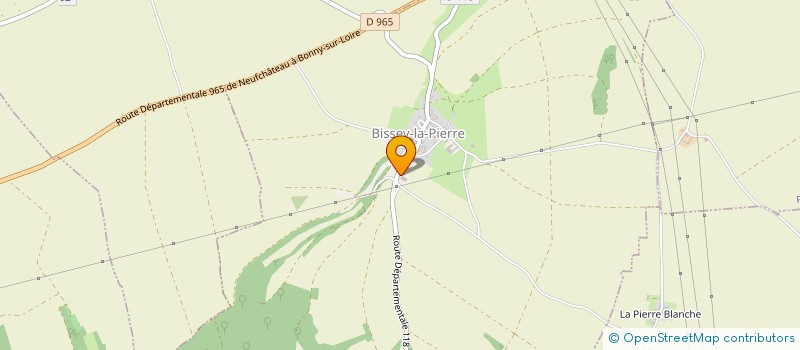 localisation de l'entreprise GAEC DE WAELE  BISSEY-LA-PIERRE
