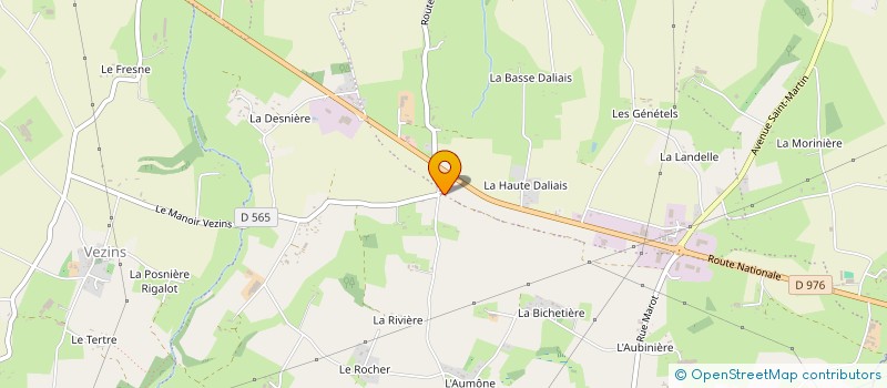 localisation de l'entreprise GAEC DELAPORTE à ISIGNY-LE-BUAT