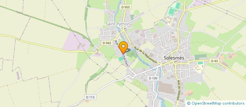 localisation de l'entreprise GAEC DELCROIX  BRIASTRE