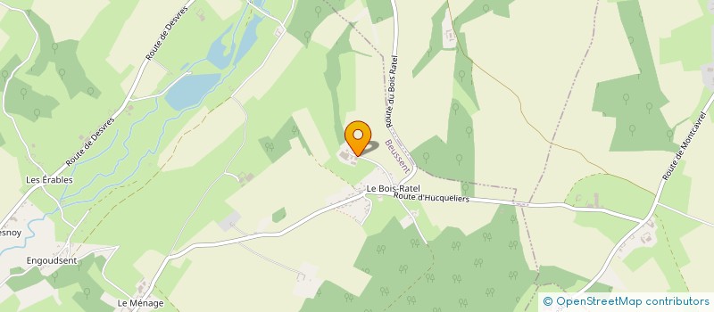 localisation de l'entreprise GAEC DELCROIX-DUFLOS  BEUSSENT