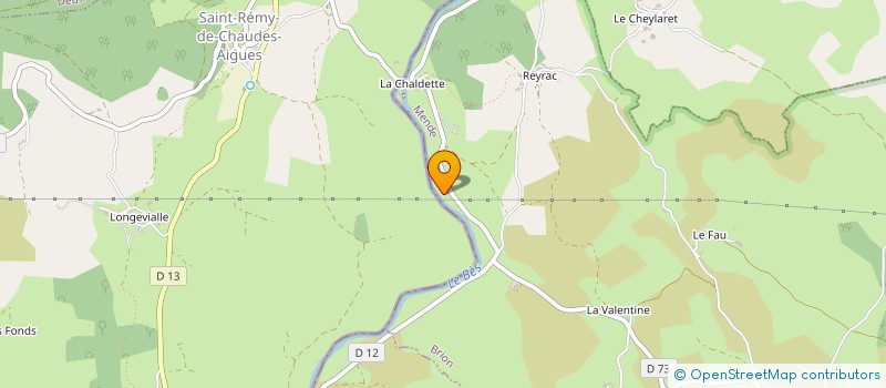 localisation de l'entreprise GAEC DELCROS  ALBARET-LE-COMTAL