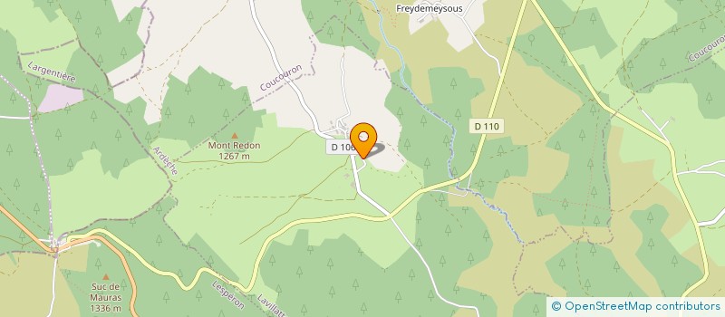 localisation de l'entreprise GAEC DELDON à LAVILLATTE