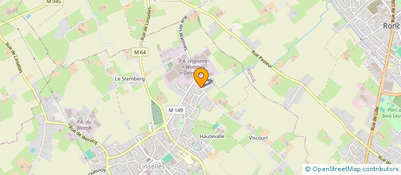 localisation de l'entreprise GAEC DELVA à LINSELLES