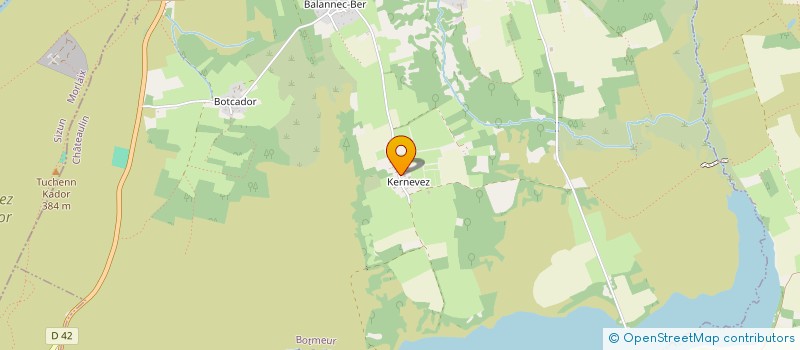 localisation de l'entreprise GAEC DENIS à BERRIEN