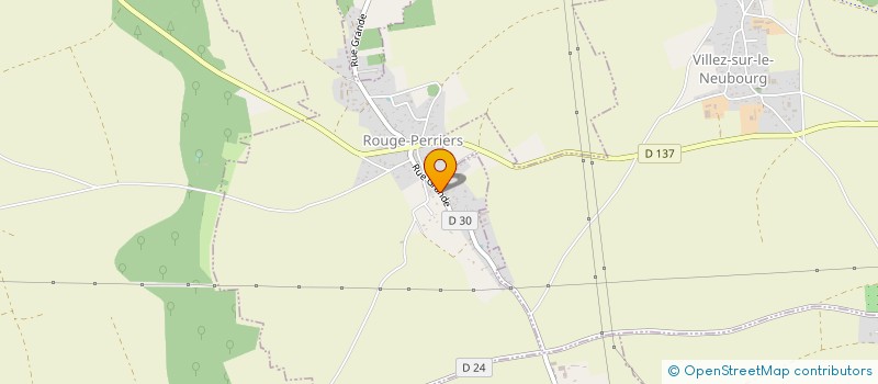 localisation de l'entreprise GAEC DEROUEN  DAUBEUF-LA-CAMPAGNE