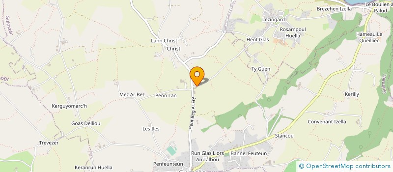 localisation de l'entreprise GAEC DES 2 RIVES  GUIMAEC