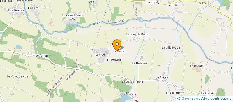 localisation de l'entreprise GAEC DES 3 BOULEAUX à VAY