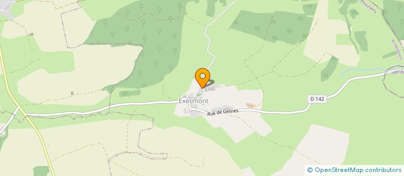 localisation de l'entreprise GAEC DES 3 COTES à EXERMONT