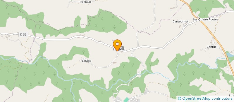 localisation de l'entreprise GAEC DES 3 CROIX à PRUNET