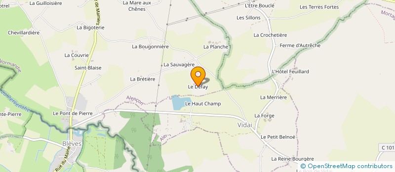localisation de l'entreprise GAEC DES 3 EPIS à BARVILLE