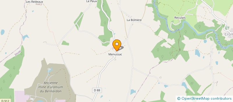 localisation de l'entreprise GAEC DES 3 M à JOUAC