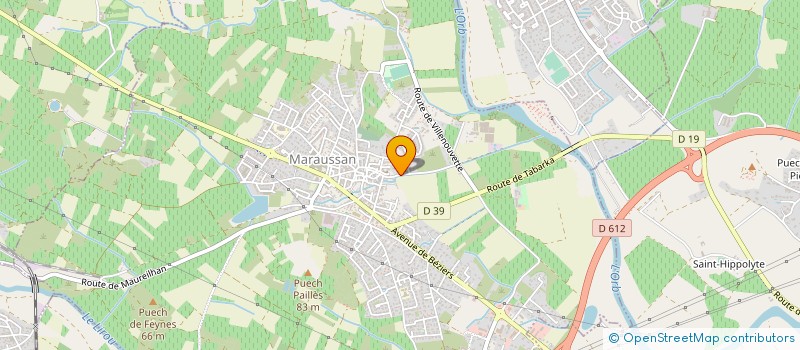 localisation de l'entreprise GAEC DES 3 SOLEILS à MARAUSSAN