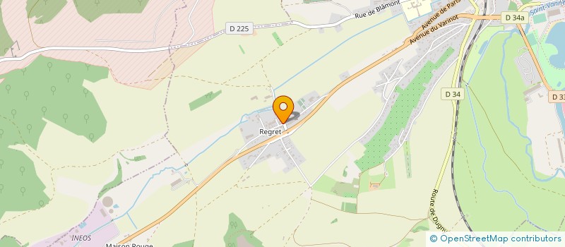 localisation de l'entreprise GAEC DES 4 CHEMINS à VERDUN