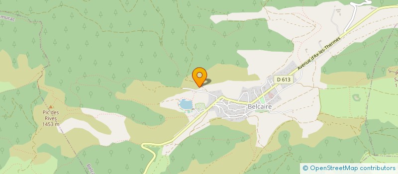 localisation de l'entreprise GAEC DES 4 CHEMINS à ROQUEFEUIL