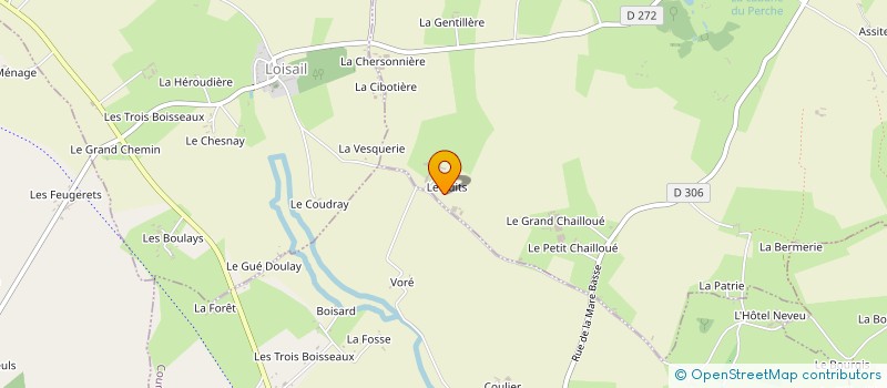 localisation de l'entreprise GAEC DES 4 RIVIERES à SAINT-MARD-DE-RENO