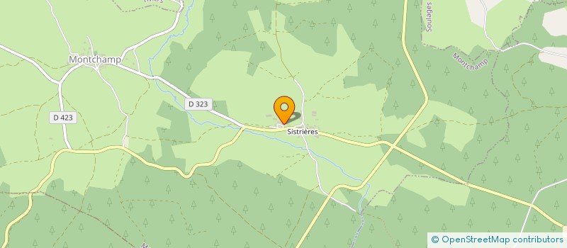localisation de l'entreprise GAEC DES 4 ROUTES à MONTCHAMP