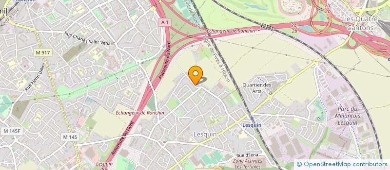 localisation de l'entreprise GAEC DES 40 MAISONS à LESQUIN