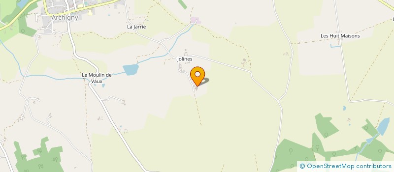 localisation de l'entreprise GAEC DES ACACIAS à ARCHIGNY