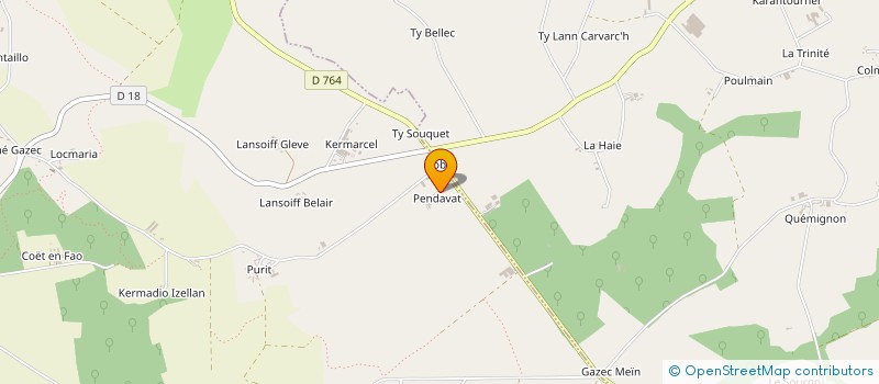 localisation de l'entreprise GAEC DES ACACIAS à SEGLIEN