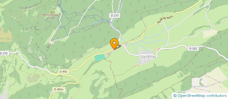 localisation de l'entreprise GAEC DES AIGUILLONS à SAIZENAY