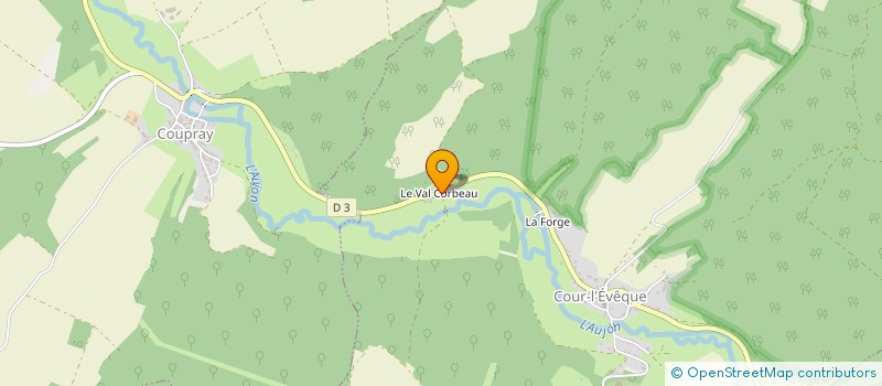 localisation de l'entreprise GAEC DES ALLOUAIRES à COUR-L'EVEQUE
