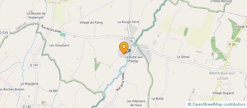 localisation de l'entreprise GAEC DES ARCADES  MARIGNY-LE-LOZON