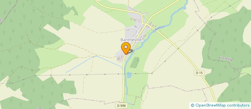 localisation de l'entreprise GAEC DES AVIS à BANTHEVILLE