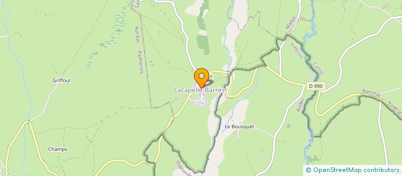 localisation de l'entreprise GAEC DES BACHASSES à GOURDIEGES