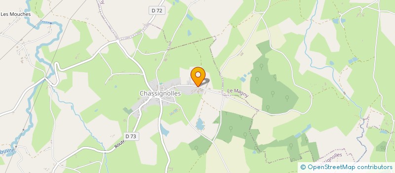 localisation de l'entreprise GAEC DES BAUDOINS à CHASSIGNOLLES