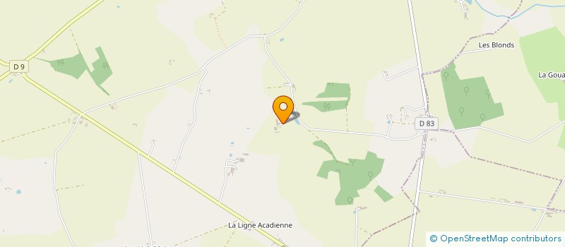 localisation de l'entreprise GAEC DES BAUDRILLONS à ARCHIGNY