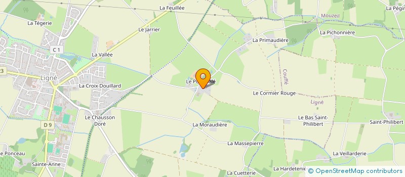 localisation de l'entreprise GAEC DES BEAUVAIS à LIGNE