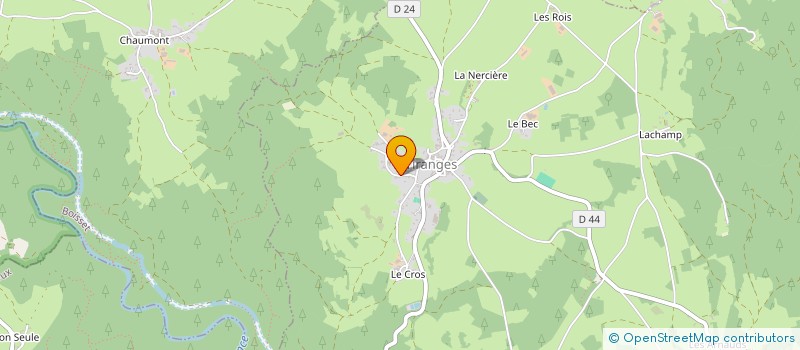 localisation de l'entreprise GAEC DES BILLARDS à TIRANGES