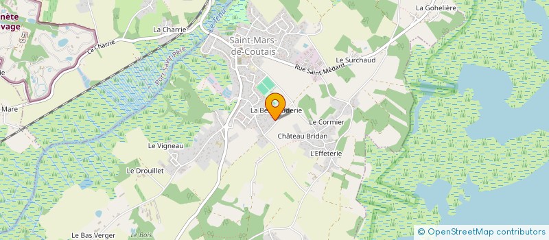 localisation de l'entreprise GAEC DES BLANCHES HAIES à SAINTE-PAZANNE