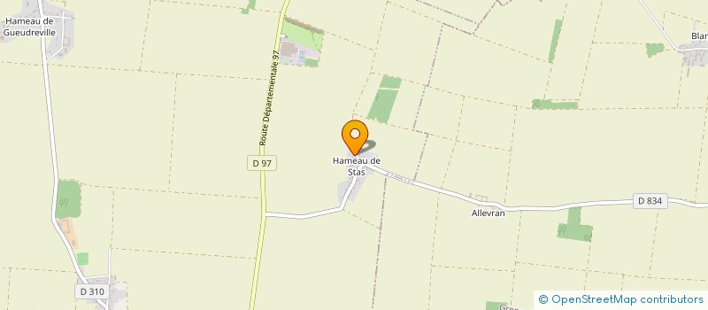 localisation de l'entreprise GAEC DES BLES DORES à BAZOCHES-LES-GALLERANDES