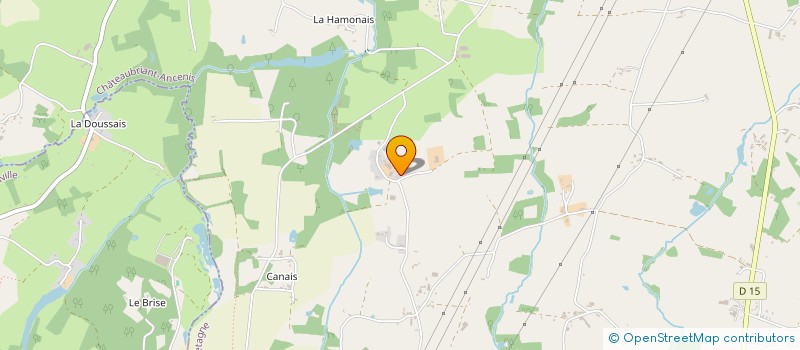 localisation de l'entreprise GAEC DES BOIS BRETONS à FAY-DE-BRETAGNE
