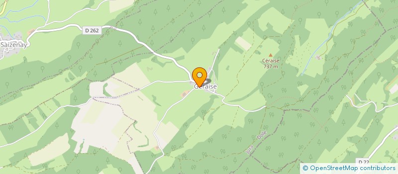 localisation de l'entreprise GAEC DES BOIS BRULES à GERAISE