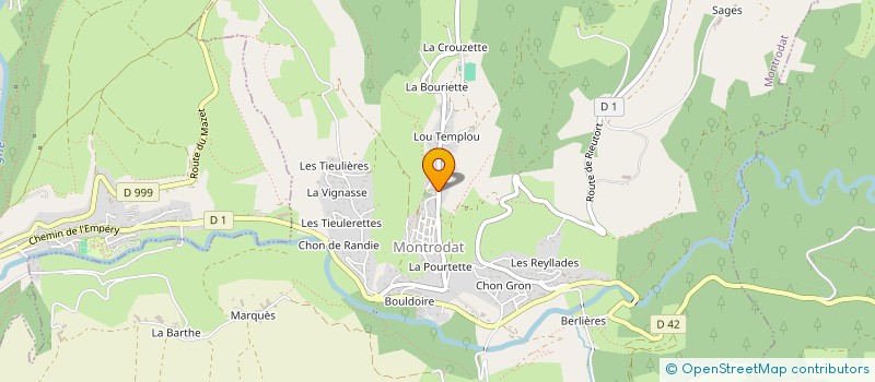 localisation de l'entreprise GAEC DES BOULAINES à GABRIAS